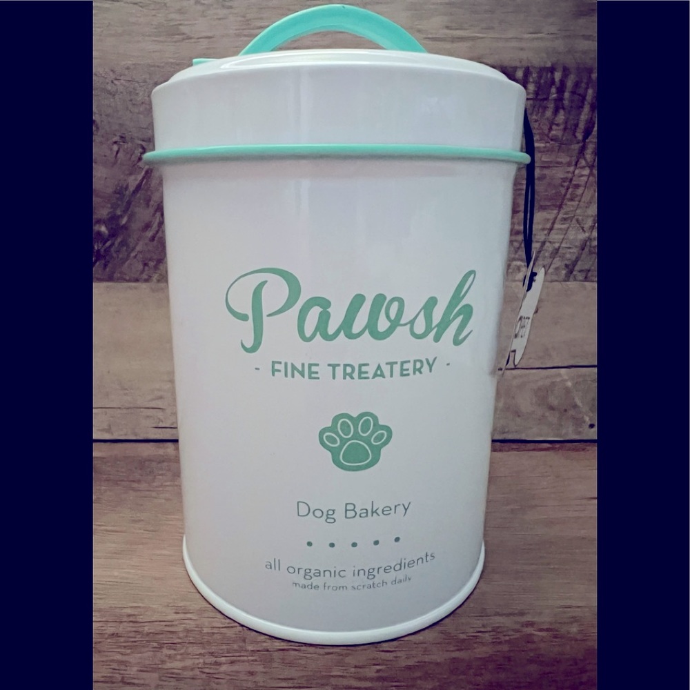 NWT “Pawsh” Treat Tin